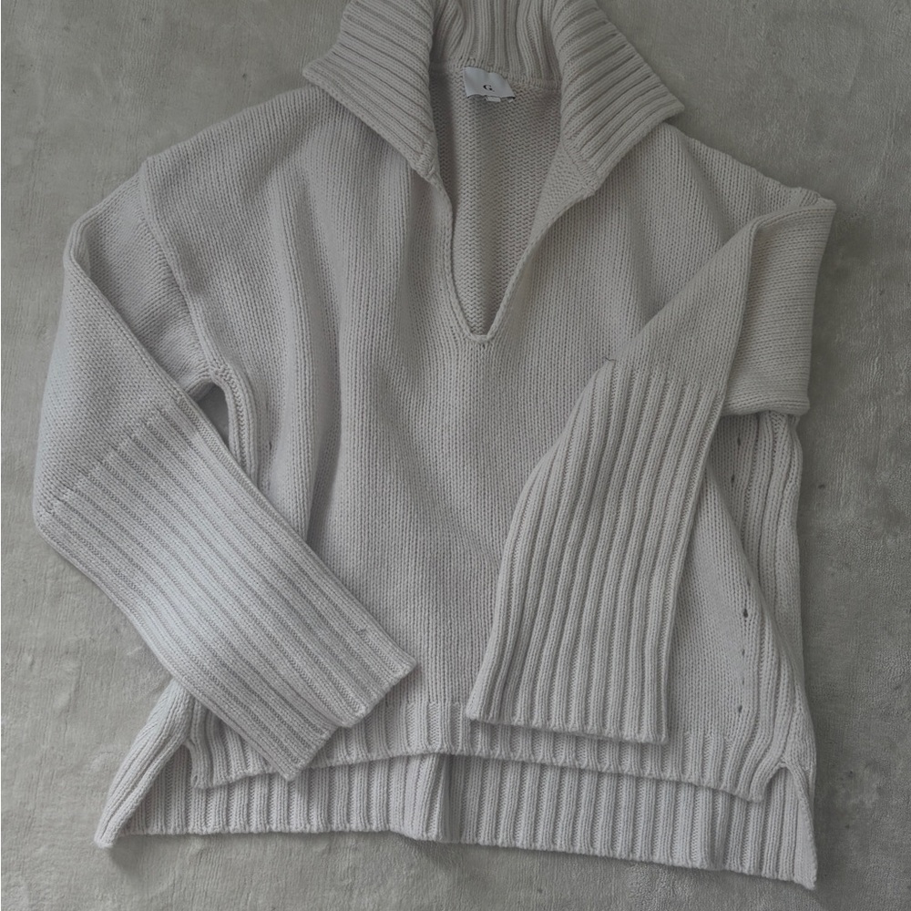 G. label Polo Sweater
